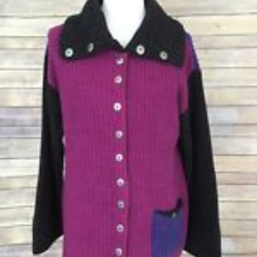 Margaret Winters Multi Color Sweater.